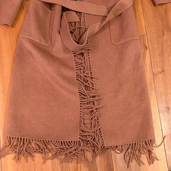 Simkai Fringe Long Coat size small NWT - Picture 2 of 7